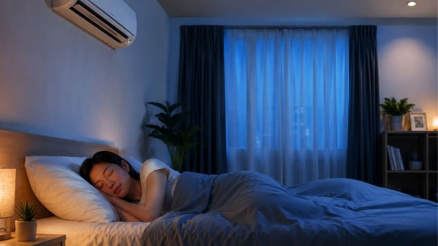 Dùng điều hoa nên lưu ý để đảm bảo sức khoẻ
