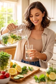 Uống nước chanh khi bụng quá đói là một sai lầm