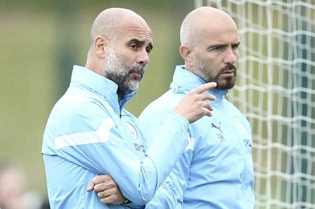 Maresca từng làm trợ lý cho Pep ở Etihad.