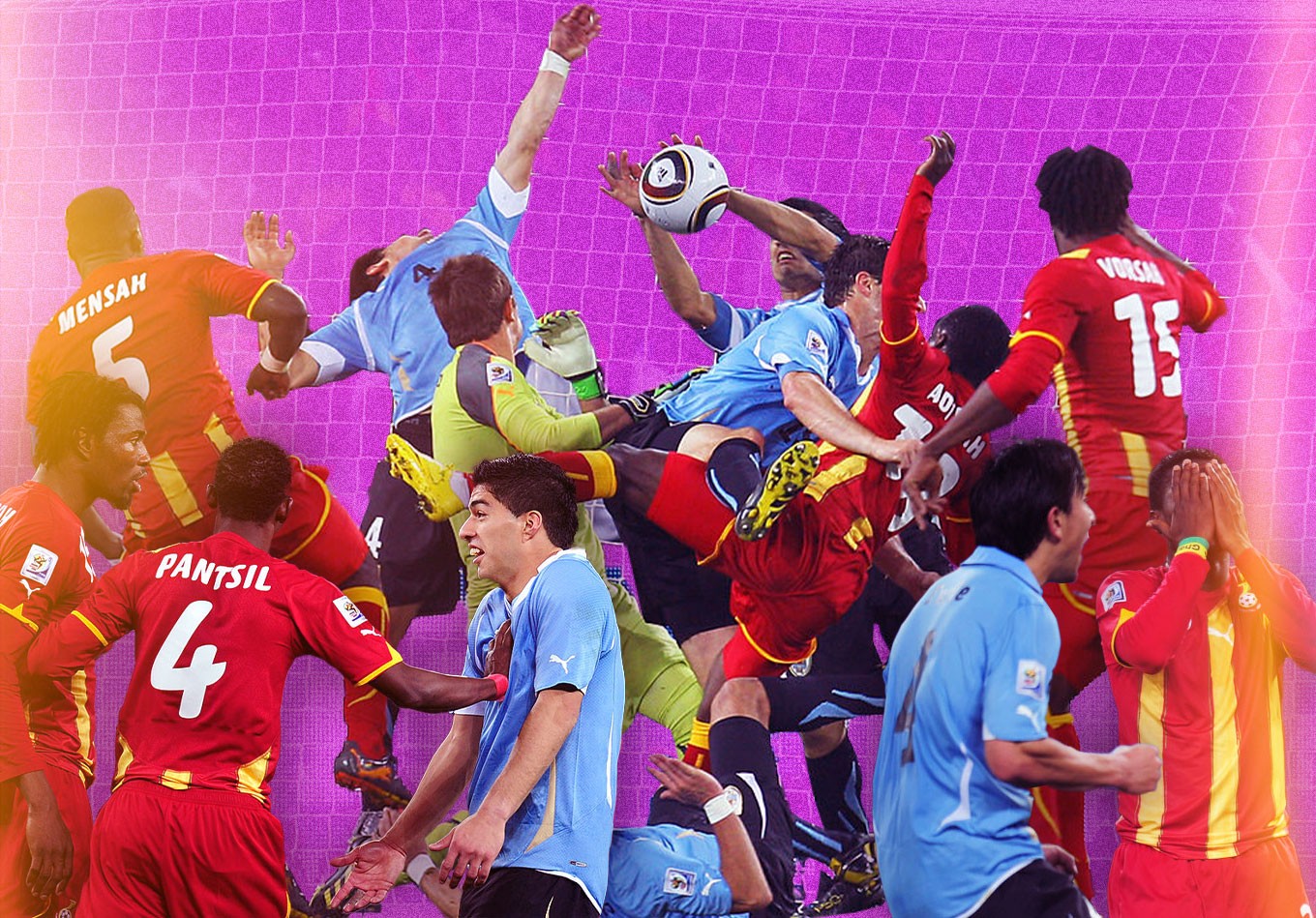 Suarez trở thành biểu tượng tranh cãi World Cup 2010.