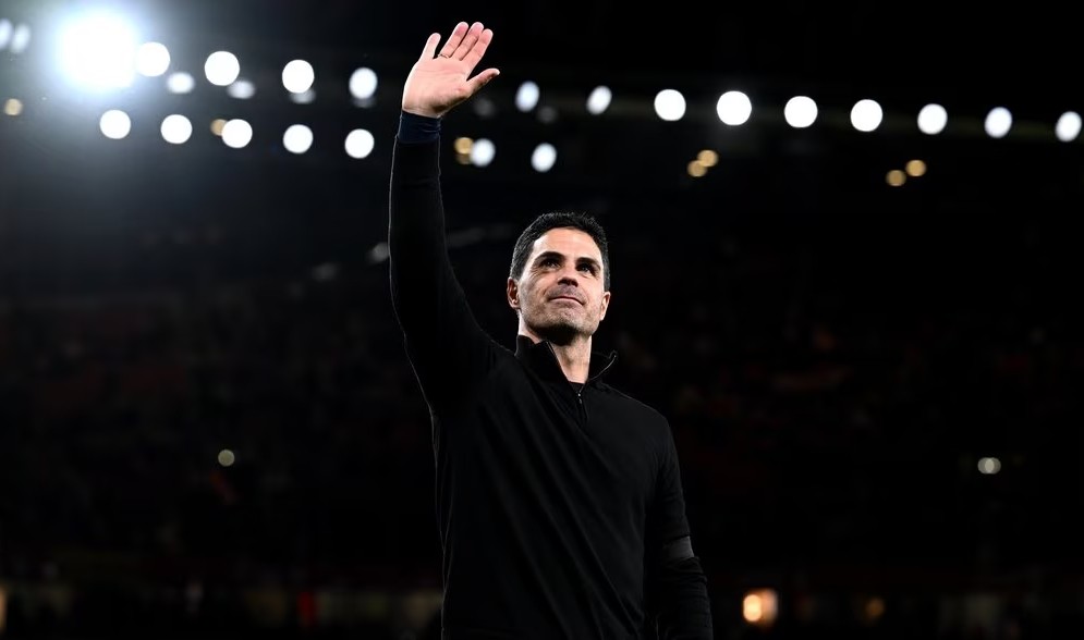 Mikel Arteta gọi học trò là các nhà vô địch nước Anh.