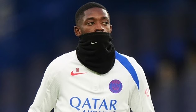 Ousmane Dembele sẽ đá trận chung kết Champions League với Arsenal cuối tháng này.