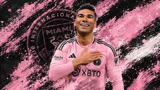 Casemiro mang đến lá chắn thép cho hàng thủ Miami.