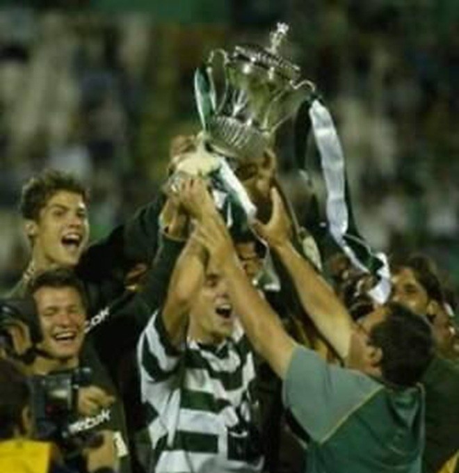 Ronaldo chưa giành danh hiệu lớn với Sporting.