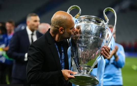 Chiến lược gia người Tây Ban Nha mang về chiếc cúp Champions League đầu tiên trong lịch sử The Citizens.