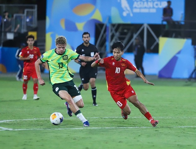 U17 Việt Nam lần đầu góp mặt ở sân chơi lớn World Cup U17. Ảnh: VFF