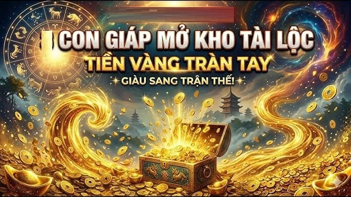 Trước Rằm tháng 4 âm lịch, 3 con giáp Thần Tài xông vào cửa