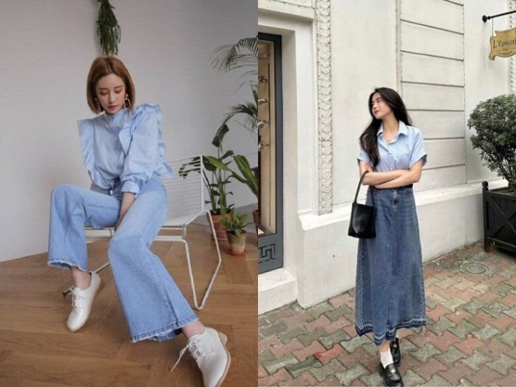  Thực tế, nếu chọn đúng sắc độ, các tông lạnh còn giúp làn da ngăm trở nên sắc nét và nổi bật hơn đáng kể.