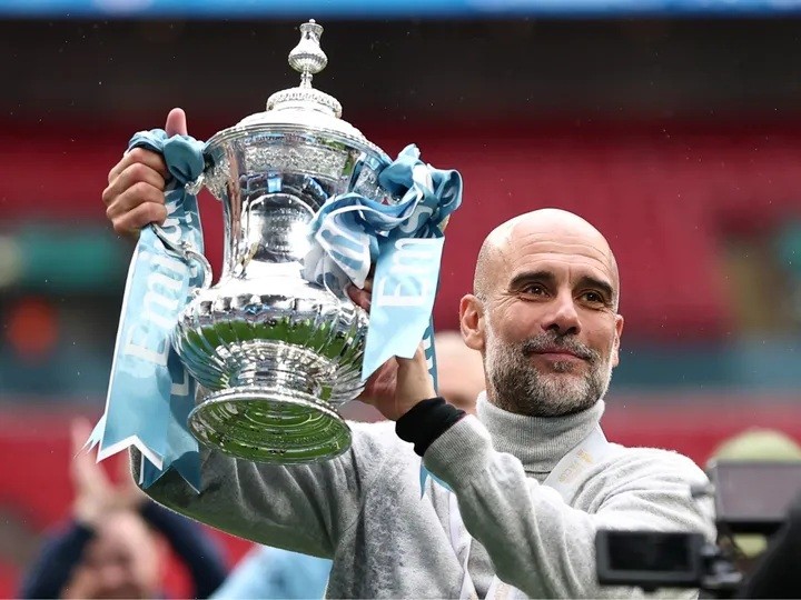 Pep chuẩn bị có trận cuối với Man City.