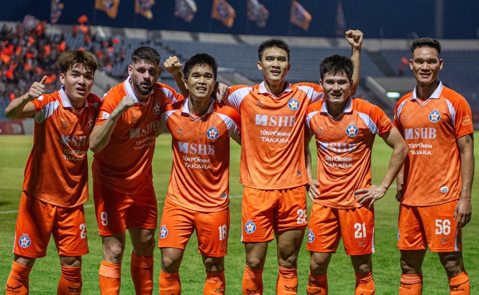 Đà Nẵng giành 3 điểm quan trọng trong cuộc chiến trụ hạng tại V-League 2025/26. Ảnh: CLB Đà Nẵng.