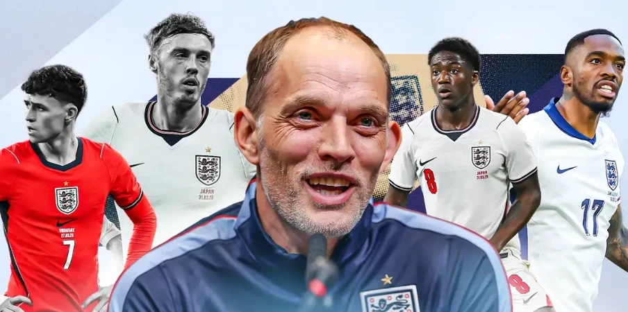 Tuchel đã đưa ra quyết định táo bạo trong việc lựa chọn danh sách các cầu thủ dự World Cup của tuyển Anh.