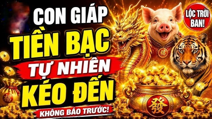 4 con giáp giàu nứt đố đổ vách, thu Lộc tứ phương từ 24/5 đến 1/6