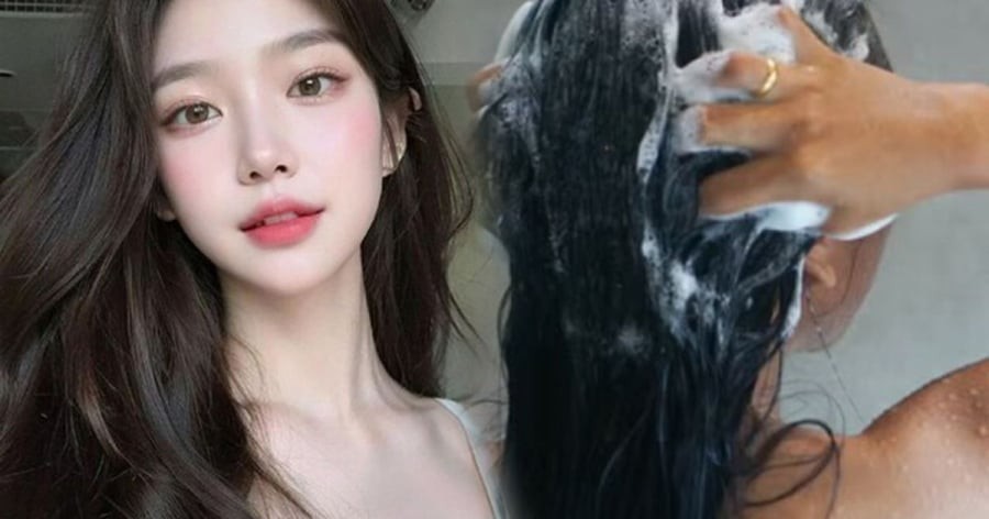  Khi tóc được phủ một lớp dưỡng trước bước gội, phần thân và ngọn tóc sẽ hạn chế tiếp xúc trực tiếp với chất làm sạch trong dầu gội.