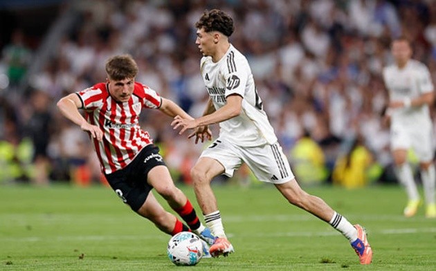 Thiago Pitarch – 7.3 điểm Phát hiện thú vị của Real Madrid mùa này. Tài năng trẻ sinh năm 2009 đã có một ngày thi đấu bùng nổ với hai đường kiến tạo thành bàn cho Bellingham và Brahim Diaz, khẳng định mình đã sẵn sàng cho những thử thách lớn hơn.