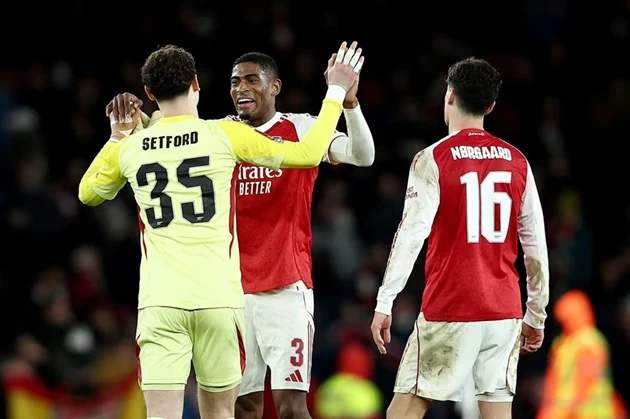 Tommy Setford có thể ra mắt Arsenal trong trận gặp Palace.
