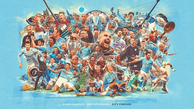 10 năm đầy ắp vinh quang của Man City cùng Pep Guardiola.