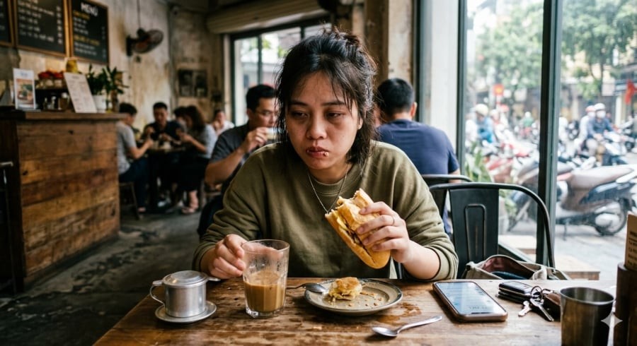 Ăn sáng chỉ với đồ ngọt hoặc cà phê có thể khiến cơ thể nhanh tụt năng lượng.