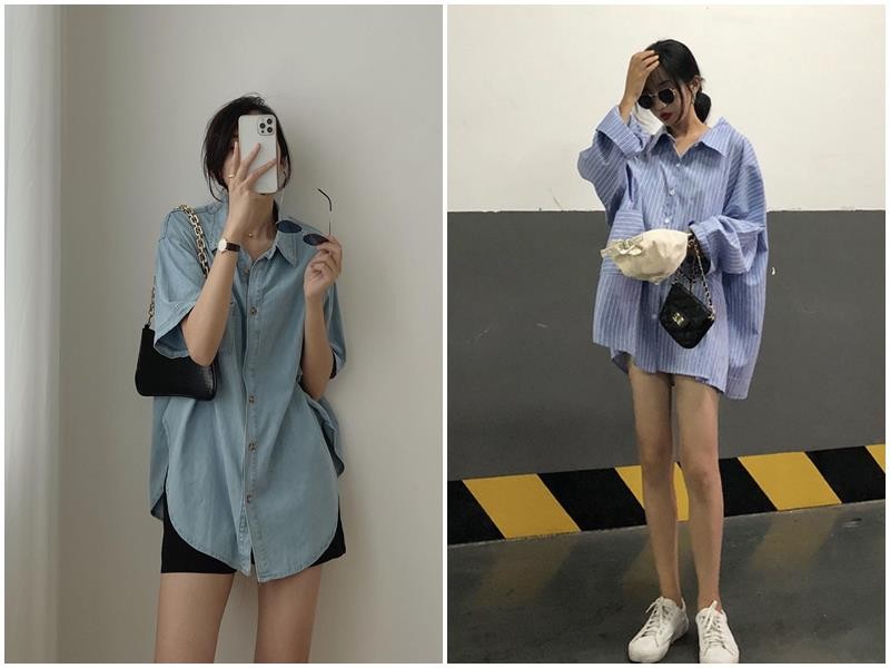 Những thiết kế có chất liệu mềm, độ rủ vừa phải sẽ giúp outfit trông thanh lịch mà không tạo cảm giác bí bách.
