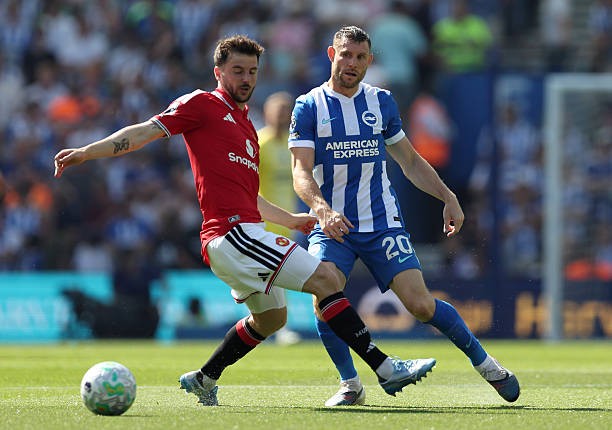 Mount chơi khá tốt trước Brighton. 