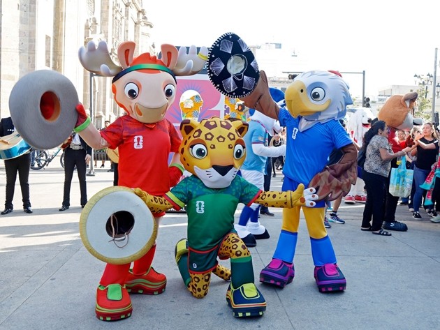 3 linh vật chính thức của World Cup 2026.