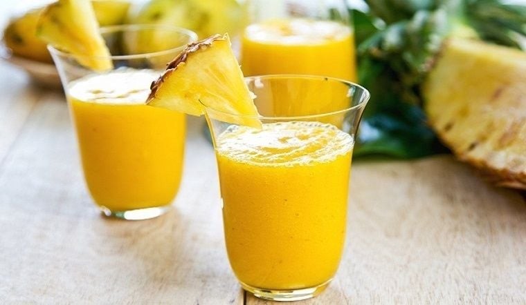 Nước ép dứa là thức uống được rất nhiều người yêu thích