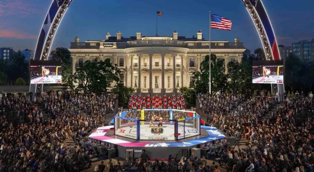 Sân khấu UFC White House