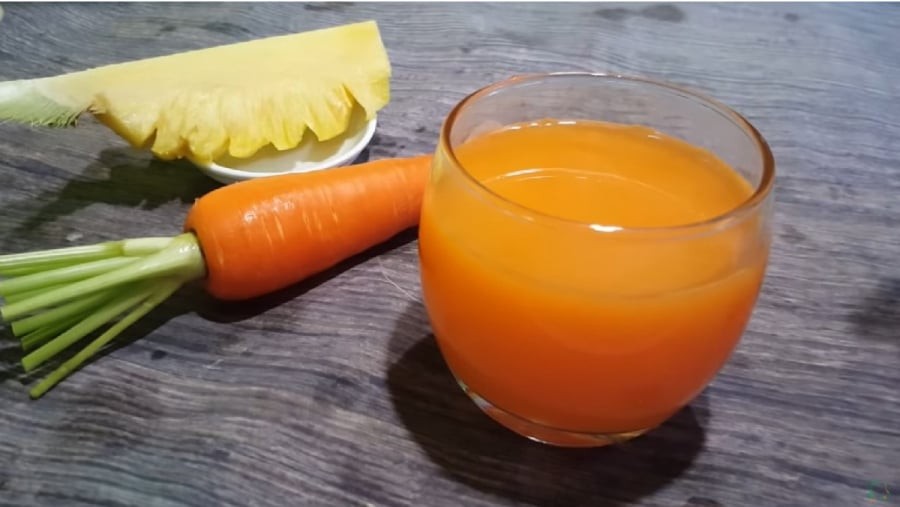 Loại nước ép này sử dụng các nguyên liệu khá quen thuộc và dễ chuẩn bị.


