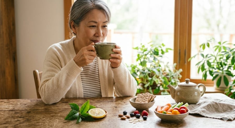 Chuyên gia khuyến nghị uống trà xanh điều độ kết hợp chế độ ăn khoa học để hỗ trợ kiểm soát mỡ máu.