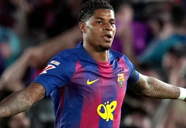 Rashford tìm lại phong độ trong màu áo Barca.