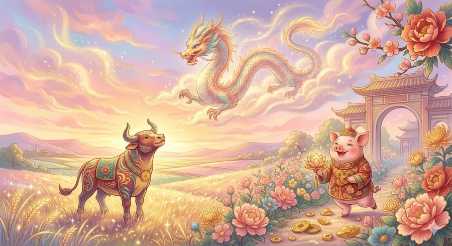 Sau thời gian nhiều thử thách, tuổi Sửu, Thìn và Hợi được dự báo có cơ hội đón vận may mới.