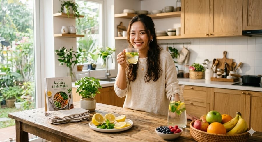 Duy trì thói quen uống nước chanh ấm đúng cách có thể hỗ trợ tiêu hóa và giúp cơ thể cảm thấy tỉnh táo hơn vào buổi sáng.