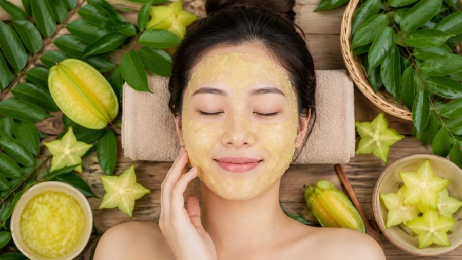 Đắp mặt nạ khế đúng cách có thể hỗ trợ làm sạch, sáng da