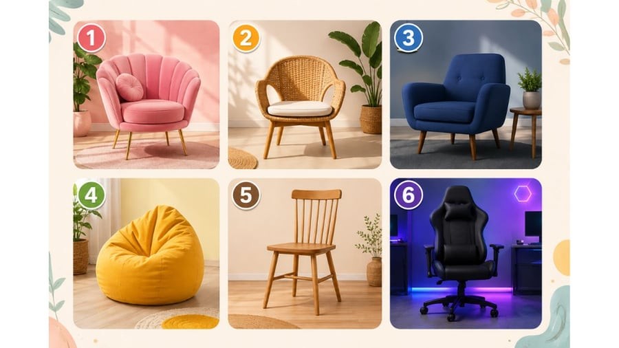 Bạn chọn chiếc ghế  nào?