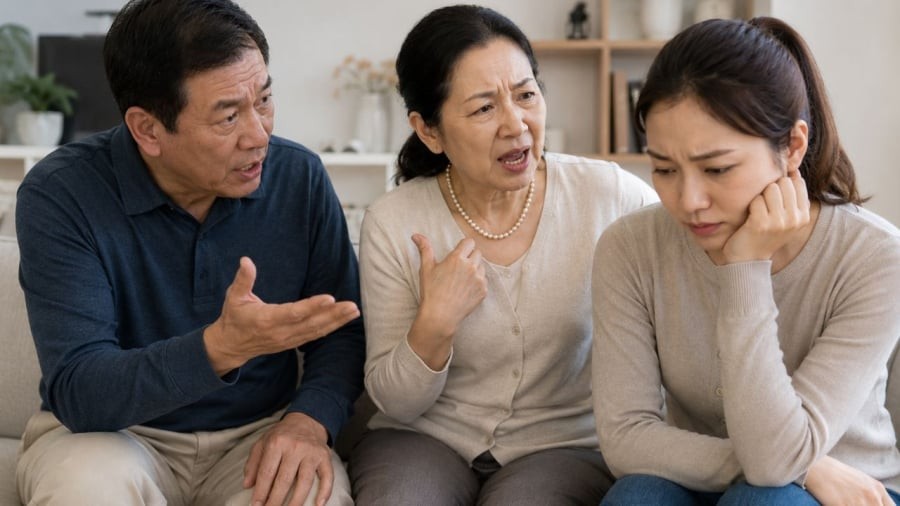 Cha mẹ cũng cần tránh hy sinh nhiều rồi lại kể lể