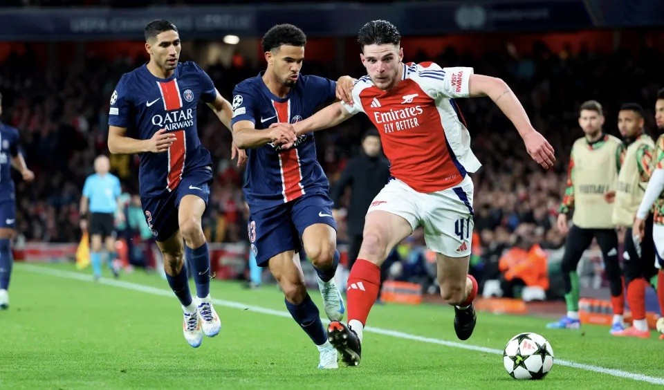 Arsenal có động lực để phục thù PSG.