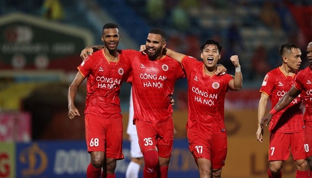 Công An Hà Nội chứng tỏ bản lĩnh tại V-League 2025/26.