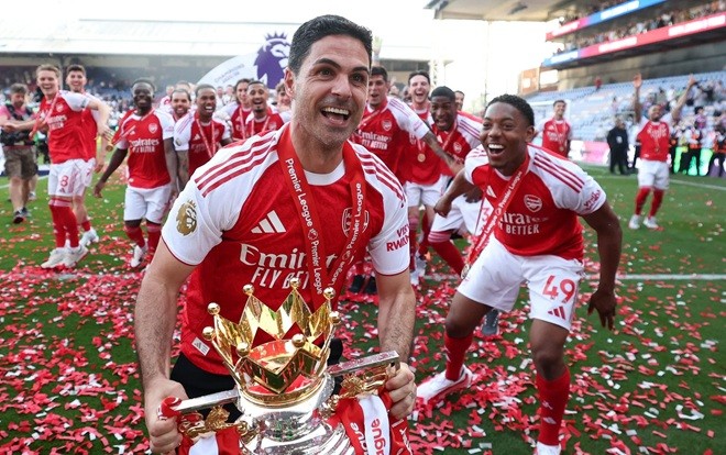 Arsenal cuối cùng đã lên ngôi vô địch.