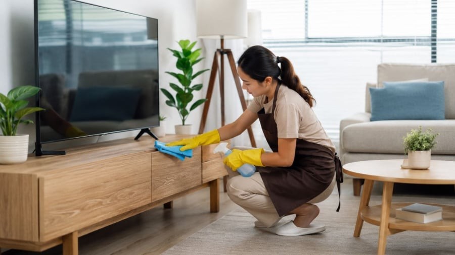 Nhìn bề ngoài đã sạch nhưng cần chú ý những vị trí khó quan sát