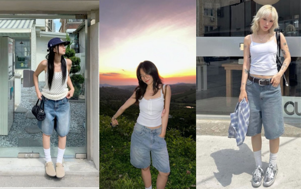 Các thiết kế quần lửng liên tục xuất hiện trong phong cách sporty chic và thời trang Y2K, mang đến cảm giác trẻ trung và năng động.