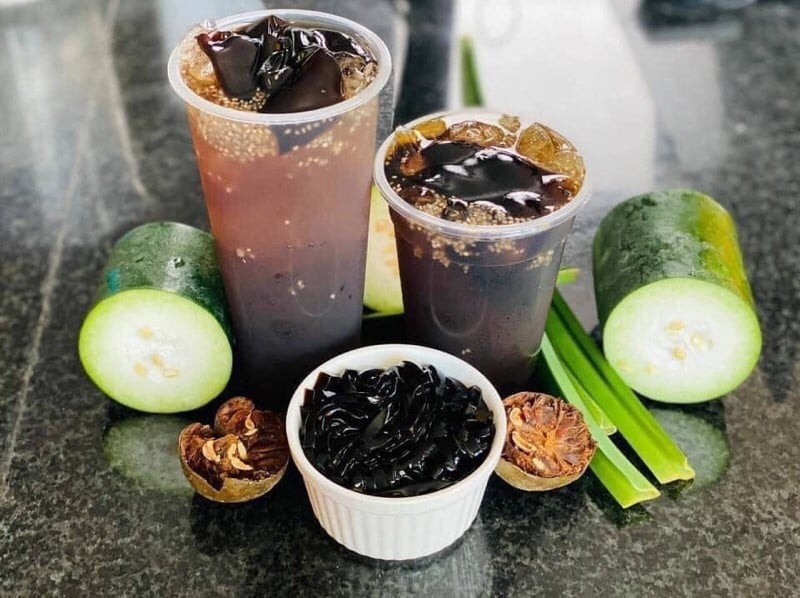 Trà bí đao thơm ngon mát bổ
