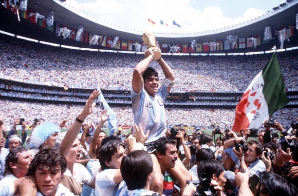 Maradona là người hùng trong chiến tích vô địch của Argentina. 
