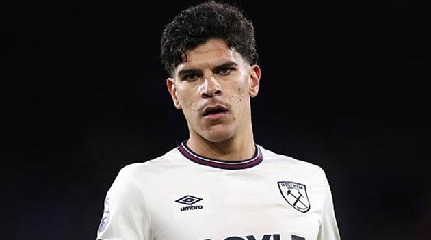 Mateus Fernandes được Arsenal quan tâm.