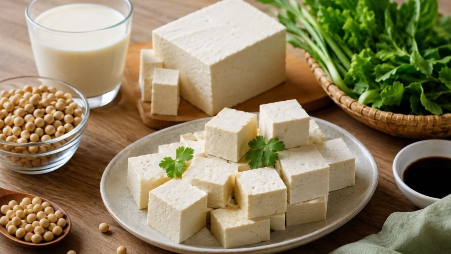 Đậu phụ ít calo nhưng giàu protein