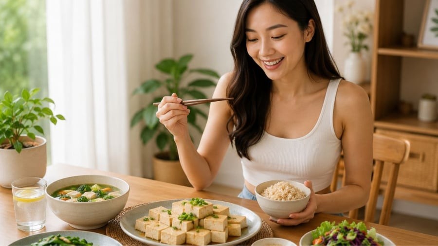Ăn đậu phụ đúng cách có thể hỗ trợ giảm cân