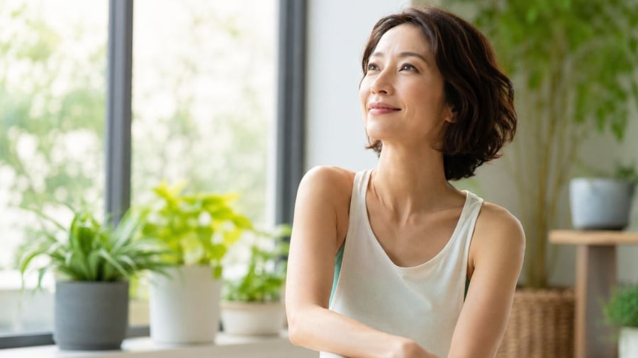 Ngủ đủ là một bí quyết của phụ nữ lớn tuổi