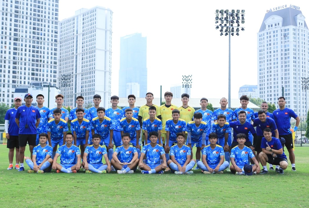 U20 Việt Nam đối mặt thách thức lớn. Ảnh: VFF.