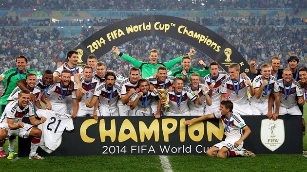 Đội tuyển Đức giành chức vô địch World Cup 2014.