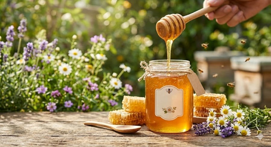 So với nhiều loại thực phẩm khác, mật ong sở hữu thành phần rất đặc biệt. 