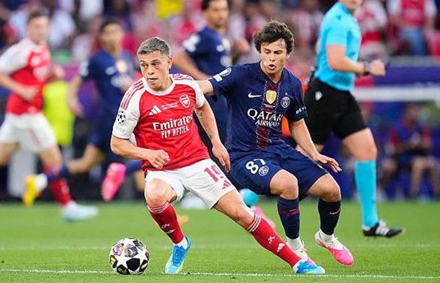 Leandro Trossard (6.7): Có pha xử lý bóng thông minh vô tình tạo điều kiện cho Havertz ghi bàn. Sự nhạy bén và kỹ thuật của Trossard luôn khiến hàng thủ PSG phải đặt trong tình trạng cảnh giác cao độ.