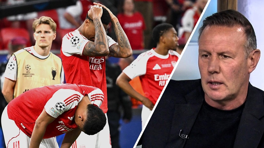 Craig Burley chỉ trích lối đá tiêu cực của Arsenal trong trận chung kết Cúp C1 với PSG.